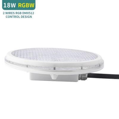 AC12V 18W IP68 Structure Waterproof SMD5050 RGBW PAR56 LED Swimming Pool Light