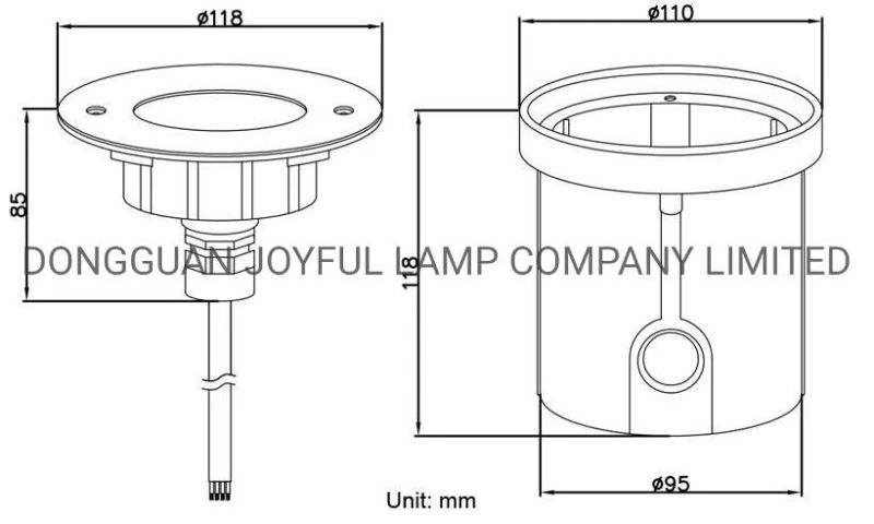 IP68 LED Swimming Pool Light (JP-9462X) IP68 Waterproof Outdoor RGB LED Stainless Steel LED 4*5W LED Underwater Light