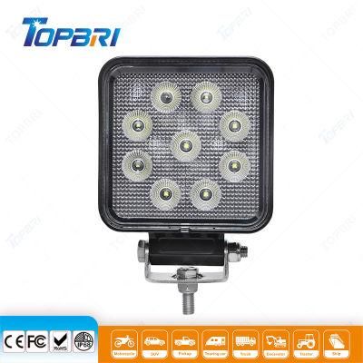 27W Auto Car Motorcycle Light 3.3inch Mini LED Work Driving Light for Offroad Truck