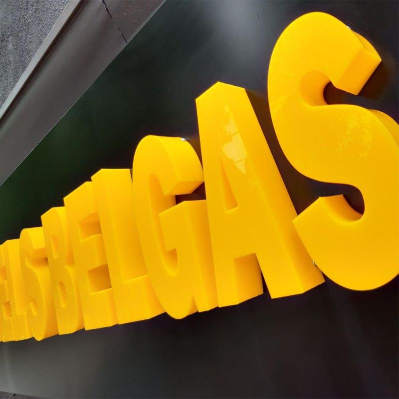 Waterproof 3D Acrylic Letters LED Backlit Signage Luminous Advertising LED Sign