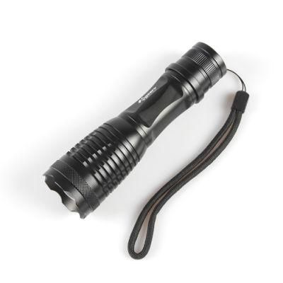 Yichen Zoom Rechargeable Dual Beams LED Flashlight