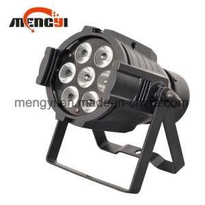 7PCS 10W 4in1 RGBW Color Changing LED PAR Light