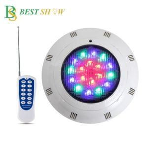 Multi Color Waterproof IP68 25W RGBW Swimming LED Pool Light for Pond