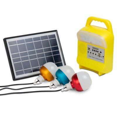 Solar Lamp with Bluetooth Speaker Broadcast Car Lighting Camping Tent LED Lights