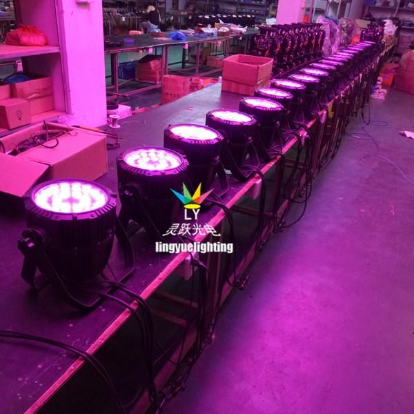 24PCS 12W RGBW Outdoor Lighting Waterproof LED PAR Can