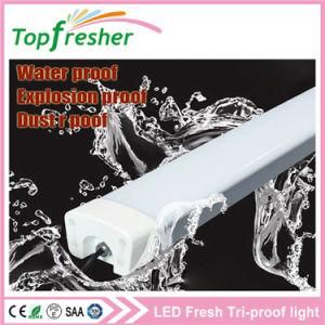 Vapor Proof Lighting Fixture, Plug in Waterproof Shop Light for Garage, Warehouse, Walk-in Freezer, Car Wash