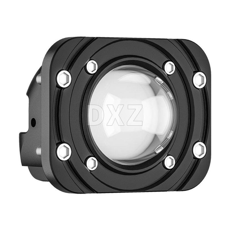 Dxz Round LED Bi-Color Spotlight 3 Inch Round Spotlight off-Road IP67 Waterproof LED Pod LED Work Light Driving Light