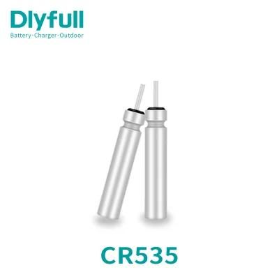 Dlyfull Customized Hot Sale 3V Cr535 Pin Type Battery for Night Fishing LED