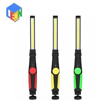 Large Flood Beam Battery Powered Portable COB Foldable LED Work Repair Tool Light with Magnetic