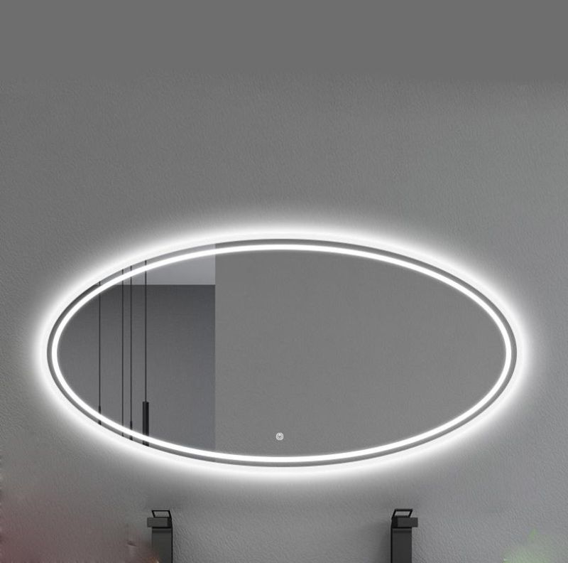 Bathroom Makeup LED Three-Color Touch Mirror Light