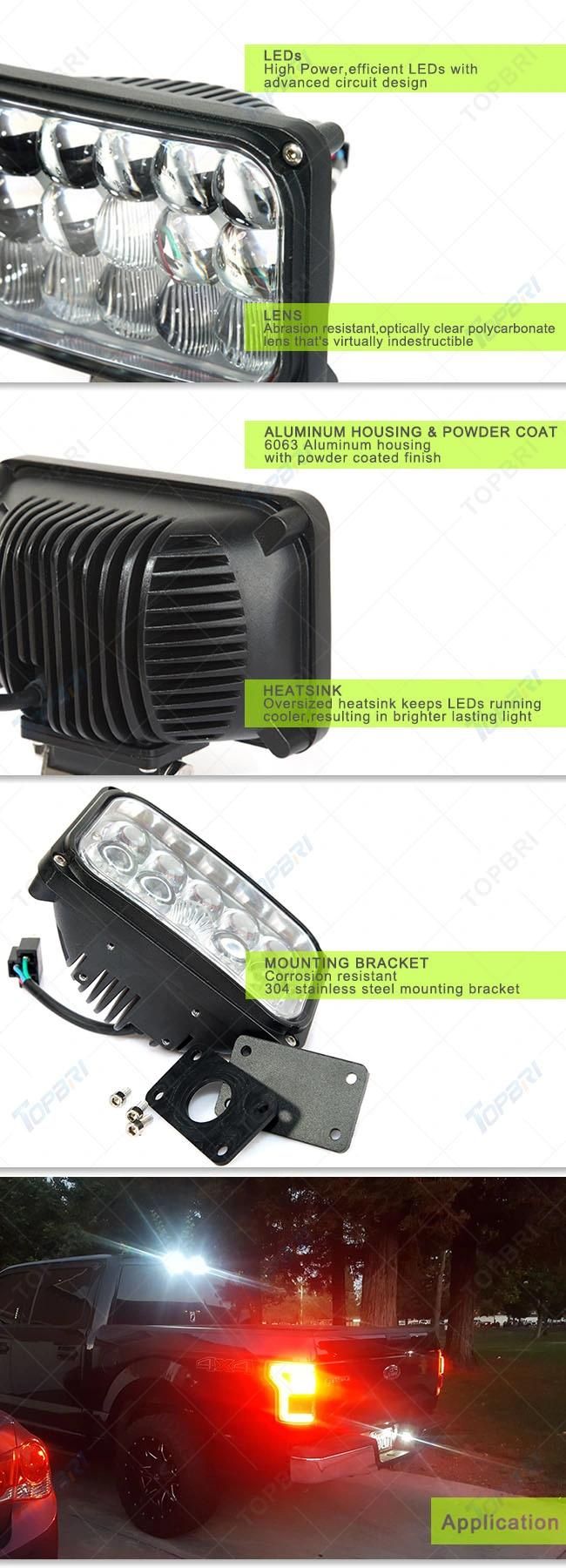 4X6" 45W 24V Offroad Truck LED Headlight for Dodge