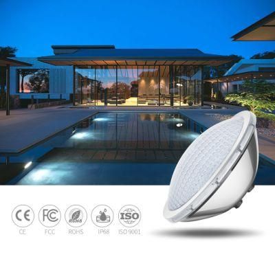 LED IP68 316L Stainless Steel PAR 56 18W RGB 100% Synchronous Control Swimming Pool Light