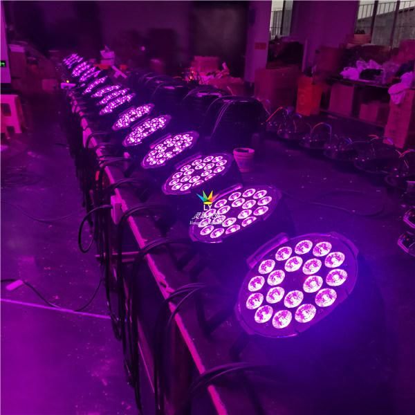 DMX 512 18PCS*15W RGBWA UV LED PAR Stage Light