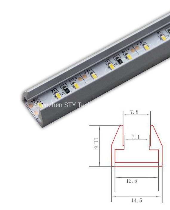 Hot Selling Ultra Bright 8mm Glass Shelf Laminate Light for Cabinet / Showcase / Wardrobe / Closet / Counter J-1617