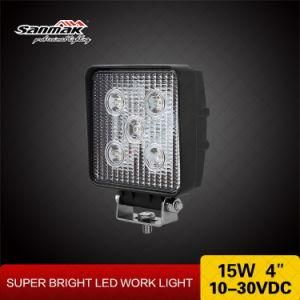 4 Inch 15W Truck Auto Lamp LED Work Light