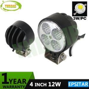 4inch 12W Epistar LEDs Offroad LED Work Light for Truck
