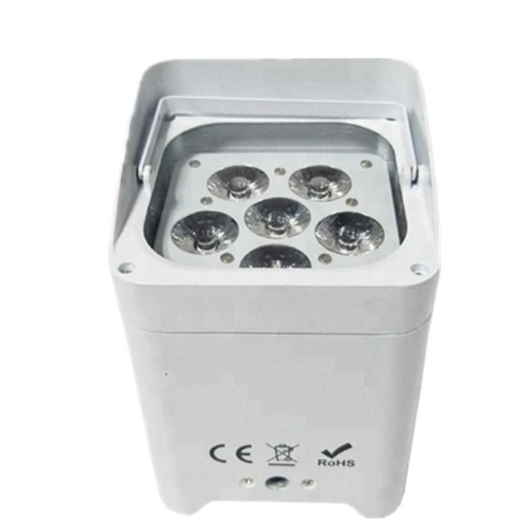6X18W RGBW 6in1 LED Battery Wireless WiFi PAR Light
