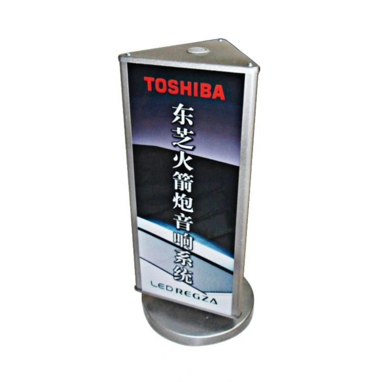 Three Sided Customized LED Acrylic Advertising Sign Light Box