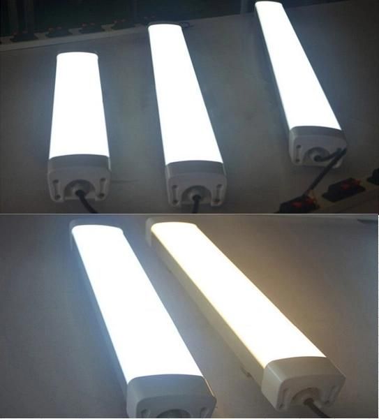 Waterproof IP65 Dustproof 1500mm Tubes 80W LED Tri Proof Light