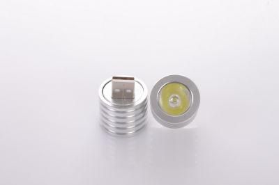 Mini LED Bulb Lamp Attached on Any USB Port Night Light Flashlight