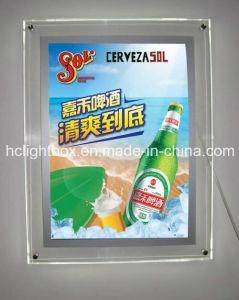 Slim LED Acrylic Crystsal Lightbox with Screw