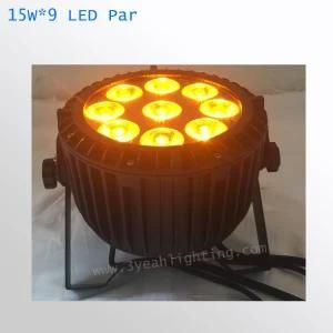 Outdoor LED Stage PAR Light 15W*9 LED RGBWA