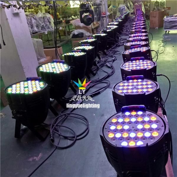 Stage Professional 54X3w RGBW DMX LED PAR Lamp