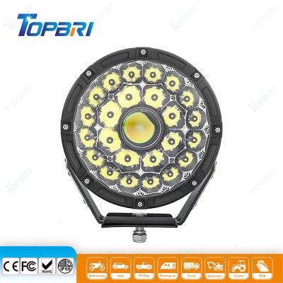 Round 24V Laser LED Car Working Auto Lamps 90W 120W LED Work Lamp