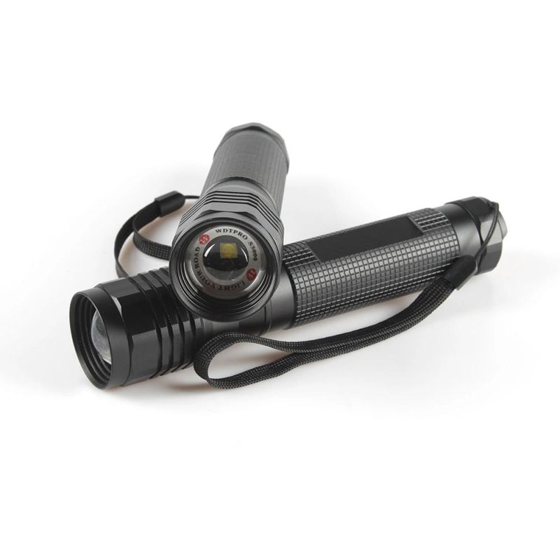 Yichen 3 Modes Zoom Aluminum LED Work Light Torch & Flashlight