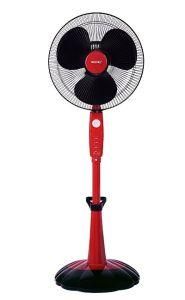 Rechargeable Fan with LED Light Pedestal Fan