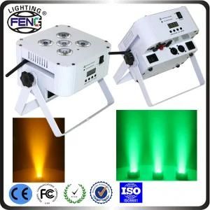 Dico Light 5PCS 5in1 RGBWA+UV Cheap LED PAR Cans for Wedding