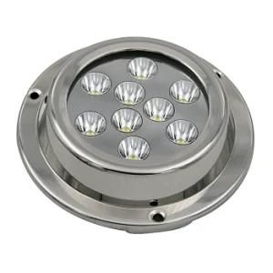 27W White Color Waterproof IP68 10-30VDC Wall Mounted Marine LED Dock Lights