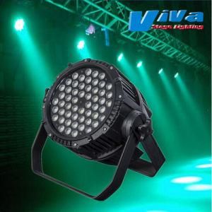 Waterproof Outdoor 54X3w RGB 3 in 1 LED PAR Light (QC-LP009B)