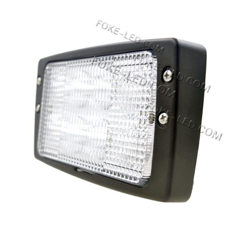 High Quality EMC Approved 7" 40W LED Tractor Work Lights Flood/High/Low Beam for Massey Ferguson/John Deere