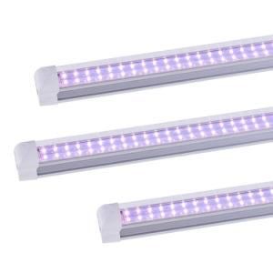 2FT LED Grow Light Tube T8 LED 6063 Aluminum Alloy 10W 20W LED Plant Grow Light Horticulture Light for Greenhouse T8 Grow LED