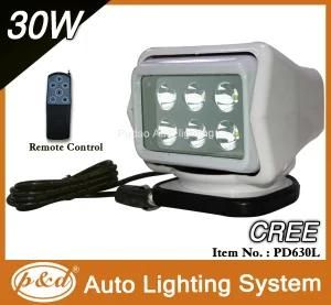 High Performance in The Dark. CREE 30W Remote Search Light