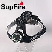 CREE Rechargeable LED Headlamp with 2*2200 mAh Li-Battery