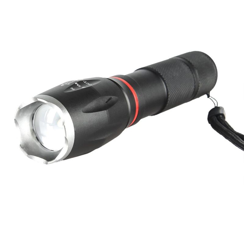 Yichen Zoomable 300 Lumen Tactical Flashlight with T6 LED Bulb