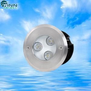 Stainless Steel 304 Tempered Glass Pool RGB LED Underwater Light