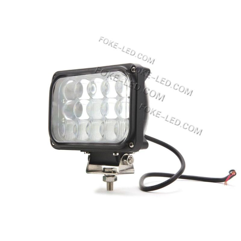 High Power 75W Flush Mount Convex Lens Spot Beam LED Fog Light