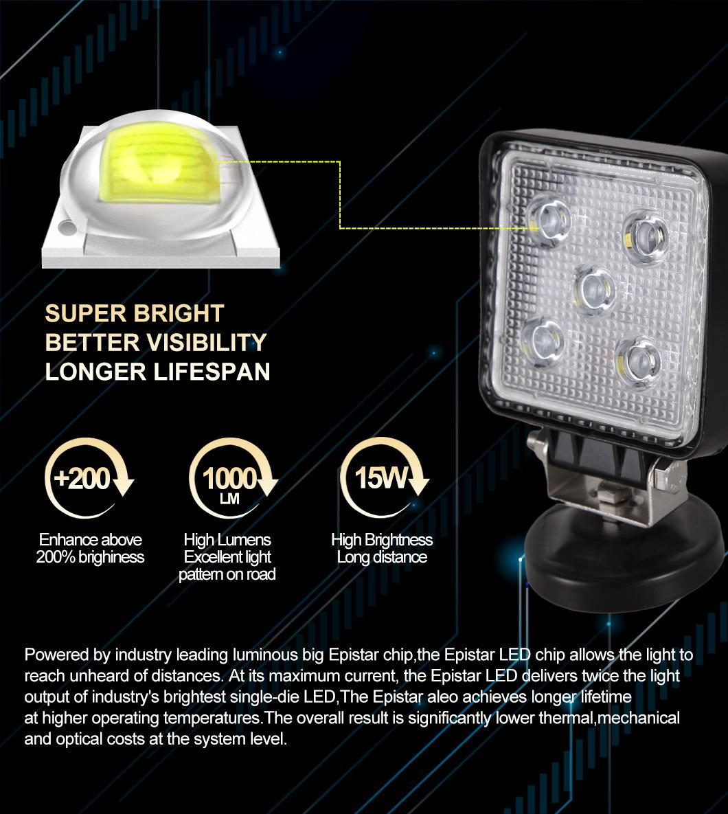 LED Work Light 1400m High Power Super Bright off Road Truck LED Driving Light