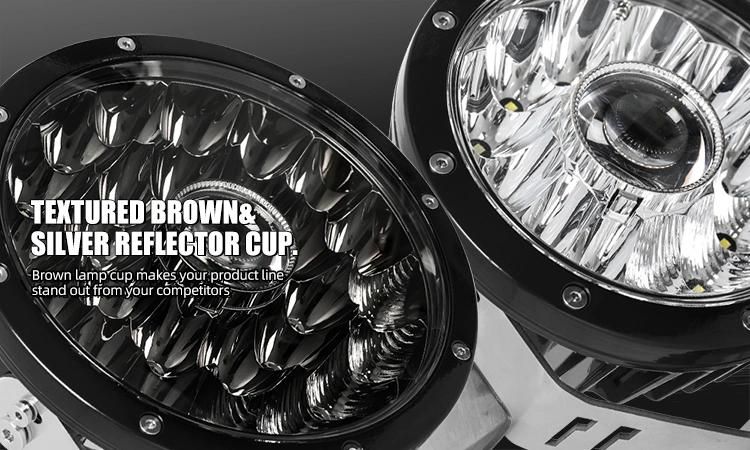 12V 24V Truck Offroad 4X4 Flood Spot Beam LED Spotlight 7′′ 9′′ Inch Round Laser LED Work Light