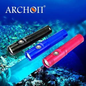 Super Bright LED Diving Flashlight Bundle Strong Waterproof Hand Lamps