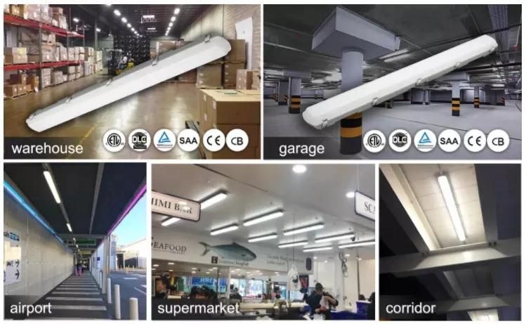 IP65 Linear Integrated Waterproof Light 18W 36W 45W LED Tri-Proof Light