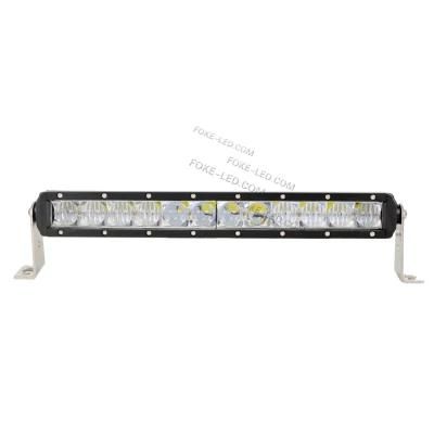 Single Row LED Light Bar 36W Black Ground New Offroad Light Bar 4X4 ATV Car Light Strip