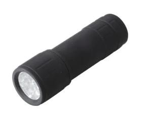 9 LEDs ABS Materila Rubber LED Torch (TF-8203)