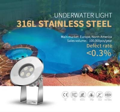 Manufacturers Energy Efficiency Requirements The First Structure Waterproof 3W Warm White Underwater LED Light