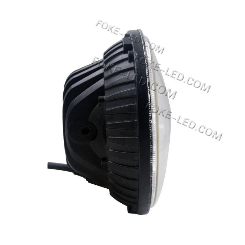 60W Flush Mount Convex Lens Spot Beam LED Head Light