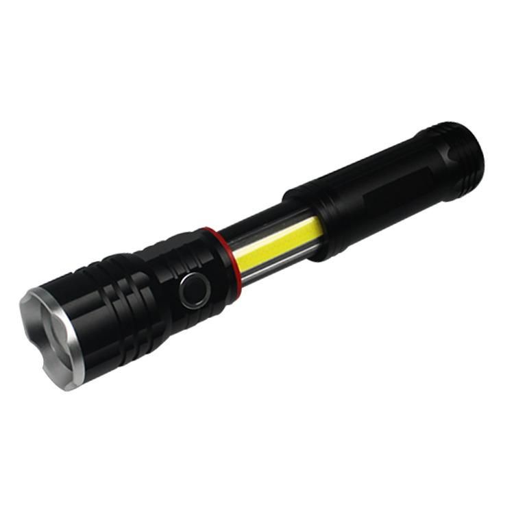 Aluminum Magnetic Extension LED Flashlight