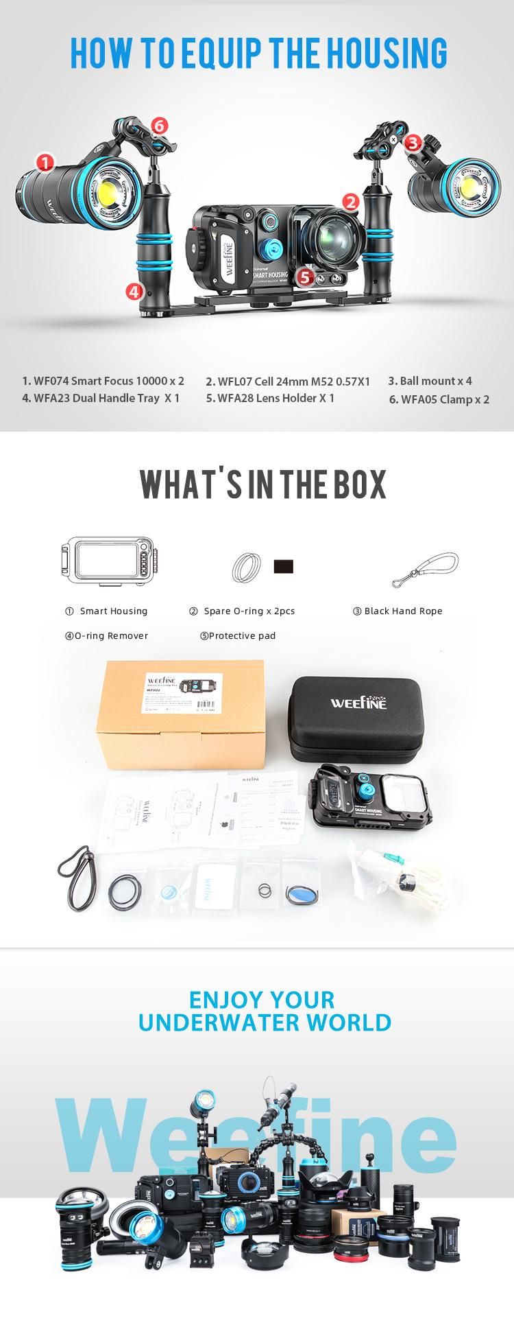 Weefine Wfh06 Diving Supplies Smart Housing Without Depth Sensor